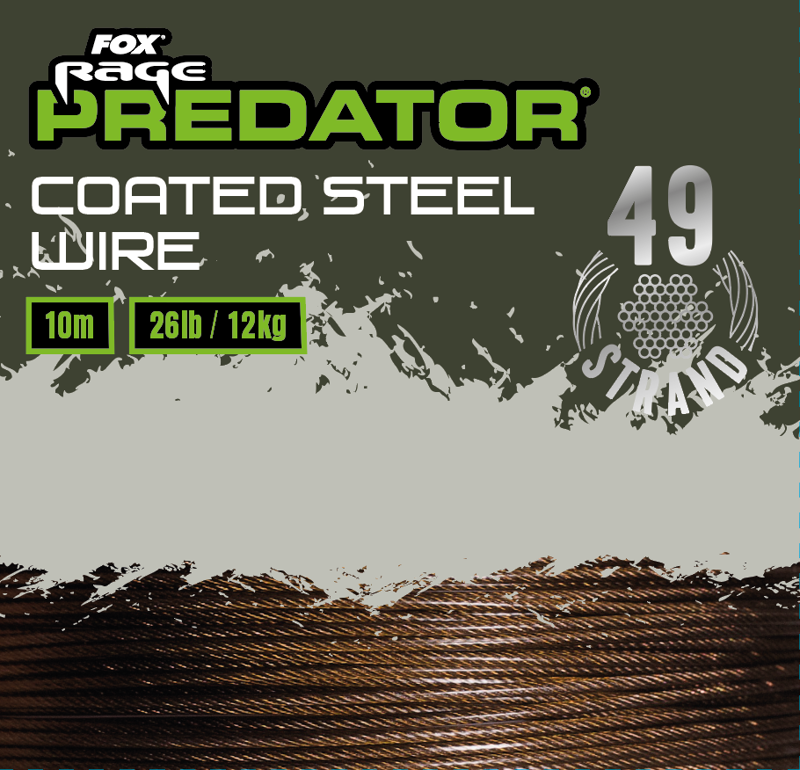49-Strand Coated Steel Wire