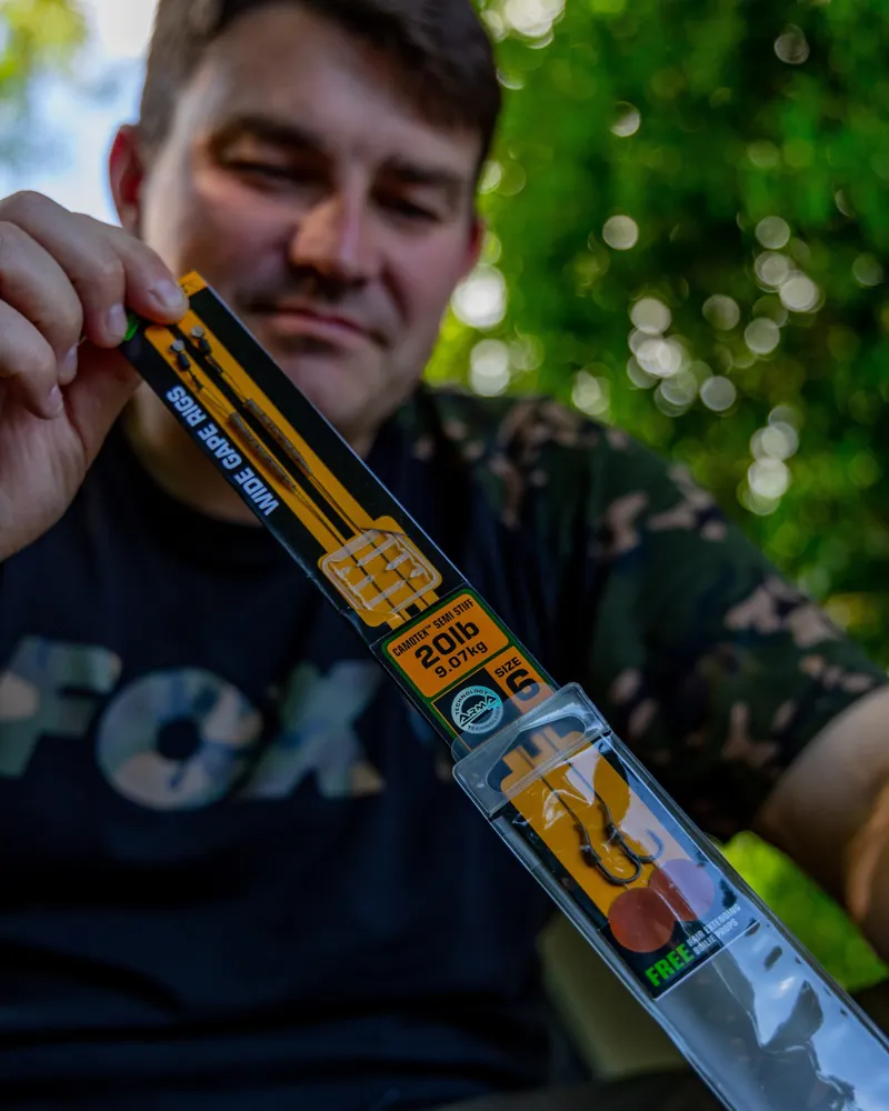 Edges Wide Gape Camotex Semi Stiff Ready Rigs-2