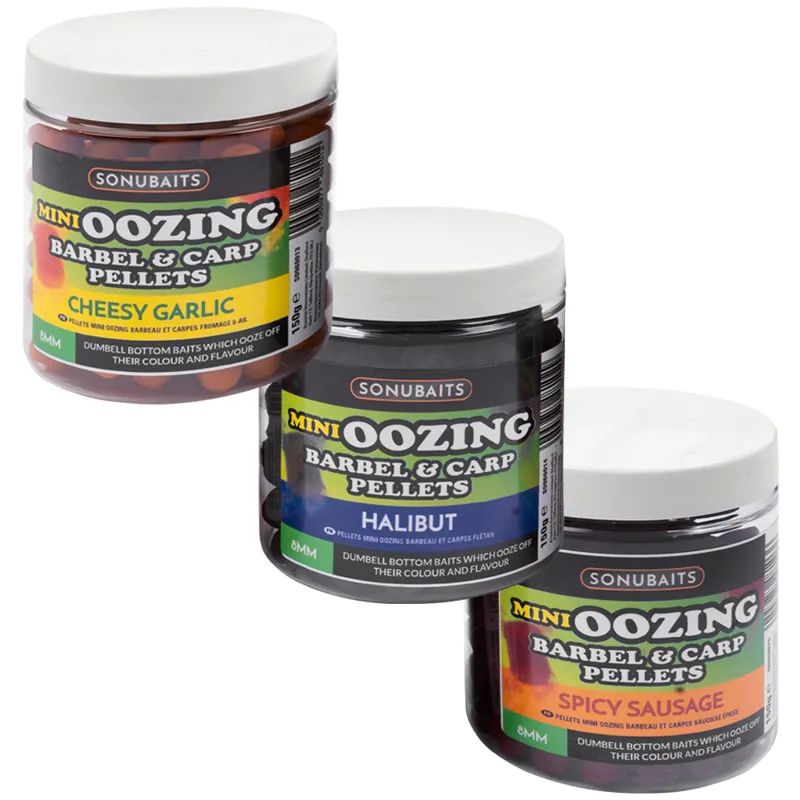 MINI OOZING BARBEL CARP PELLETS