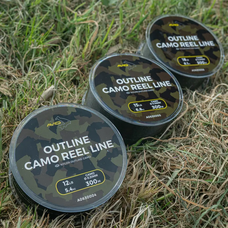 Outline Camo Reel Line 10Lb 1000M-4