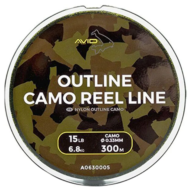 Outline Camo Reel Line 10Lb 1000M