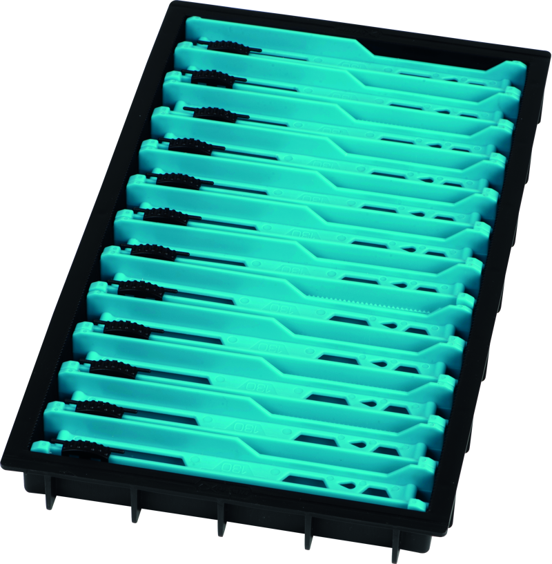 Pole Winders 130mm Loaded Winder Tray Small Light Blue